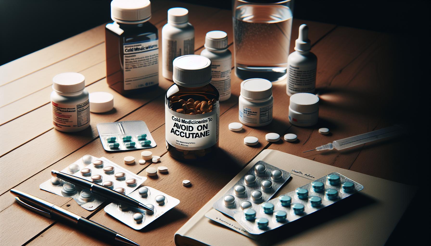 Cold Medications to Avoid on Accutane