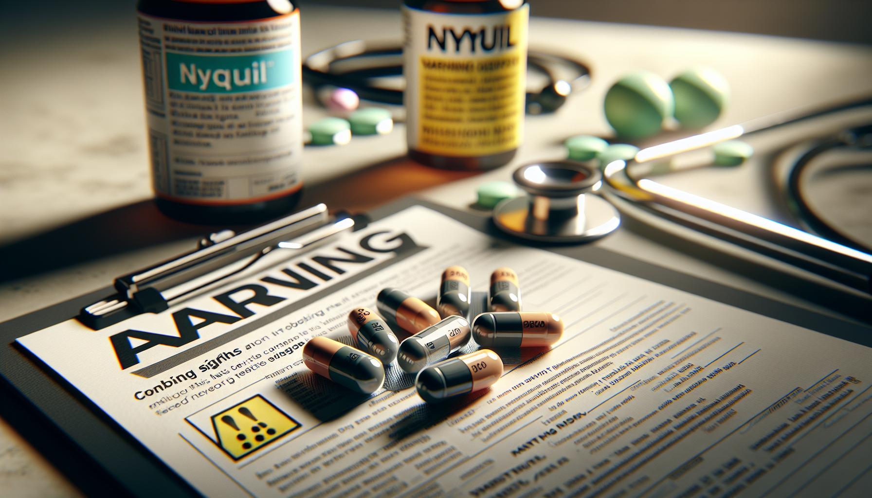 Risks of Combining Benzonatate and NyQuil
