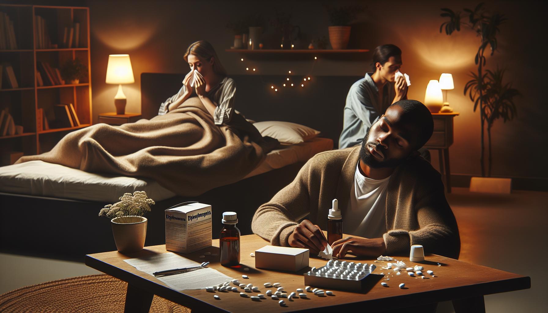 How Diphenhydramine Affects Sleep and Allergies