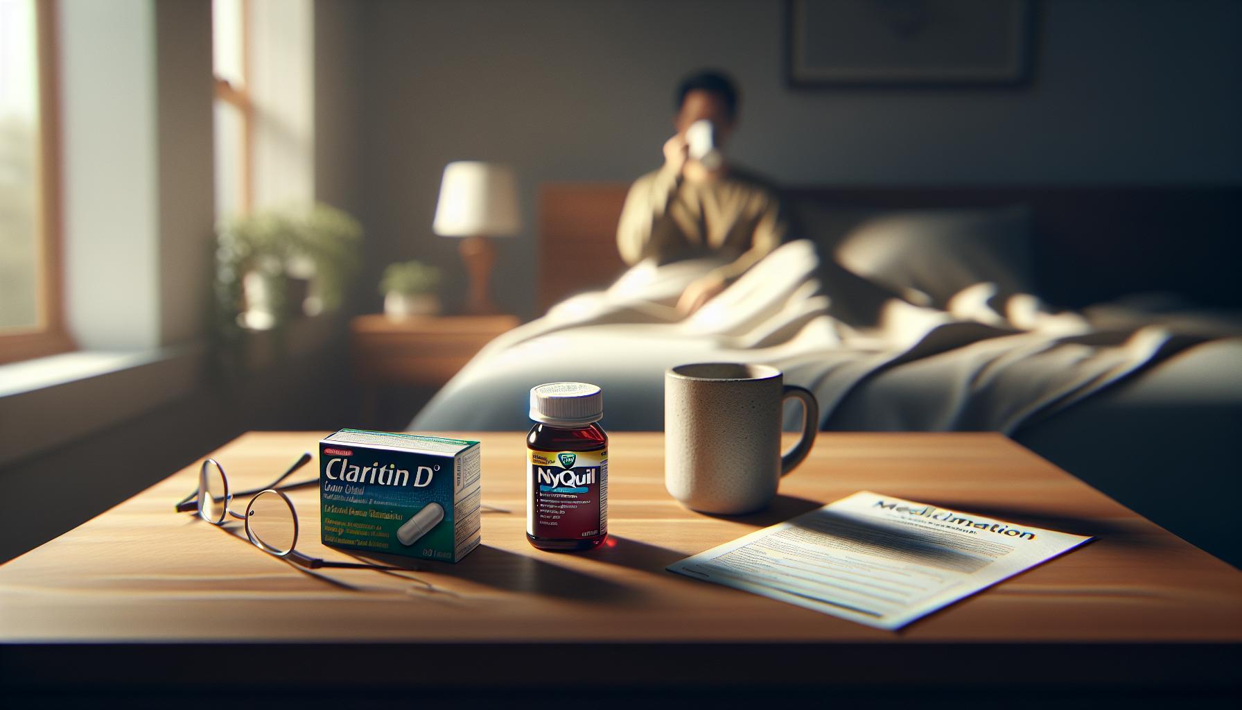 Can You Take Claritin D with NyQuil?