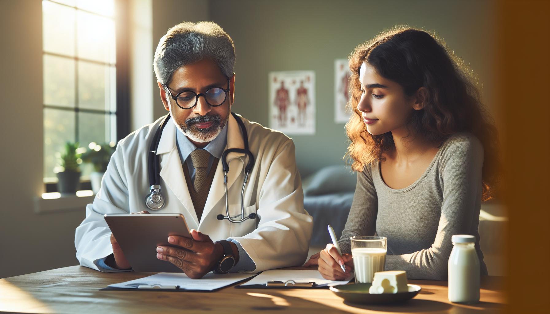 Consulting Your Healthcare Provider about Dairy