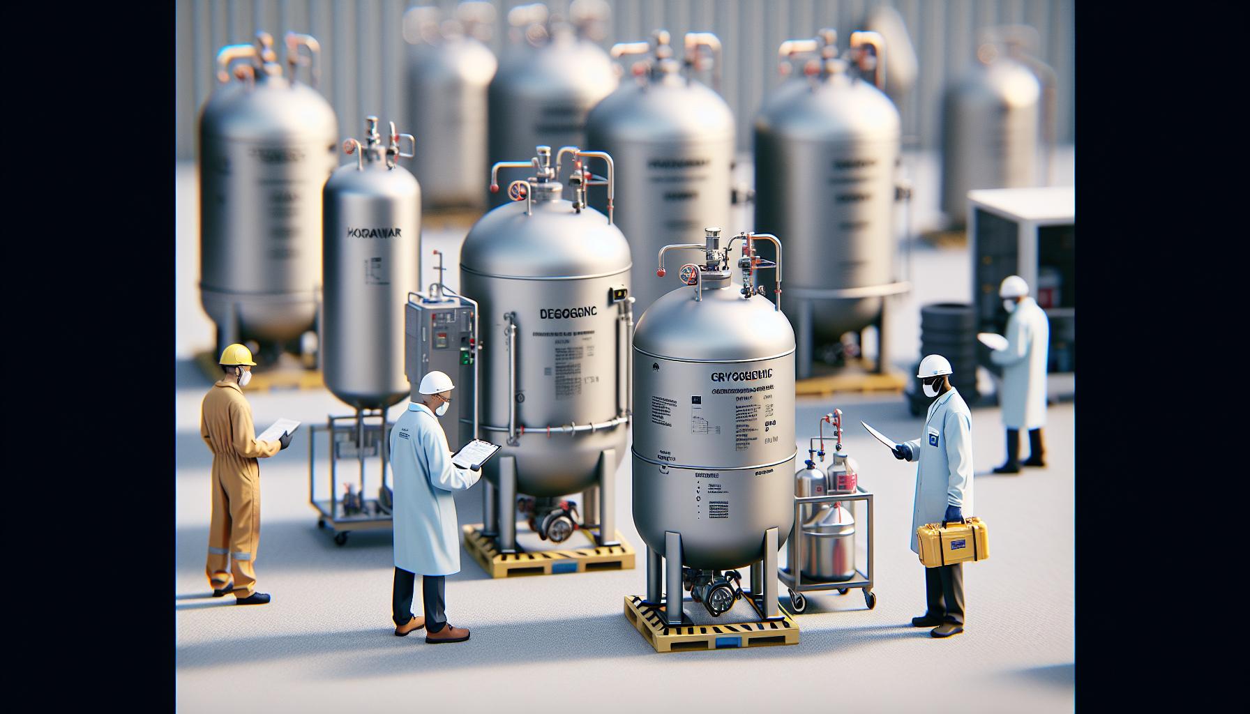 Types of Tanks Used for Cryogenic Liquids