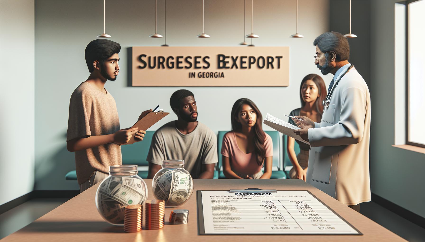 Breakdown of Surgery Expenses in Georgia