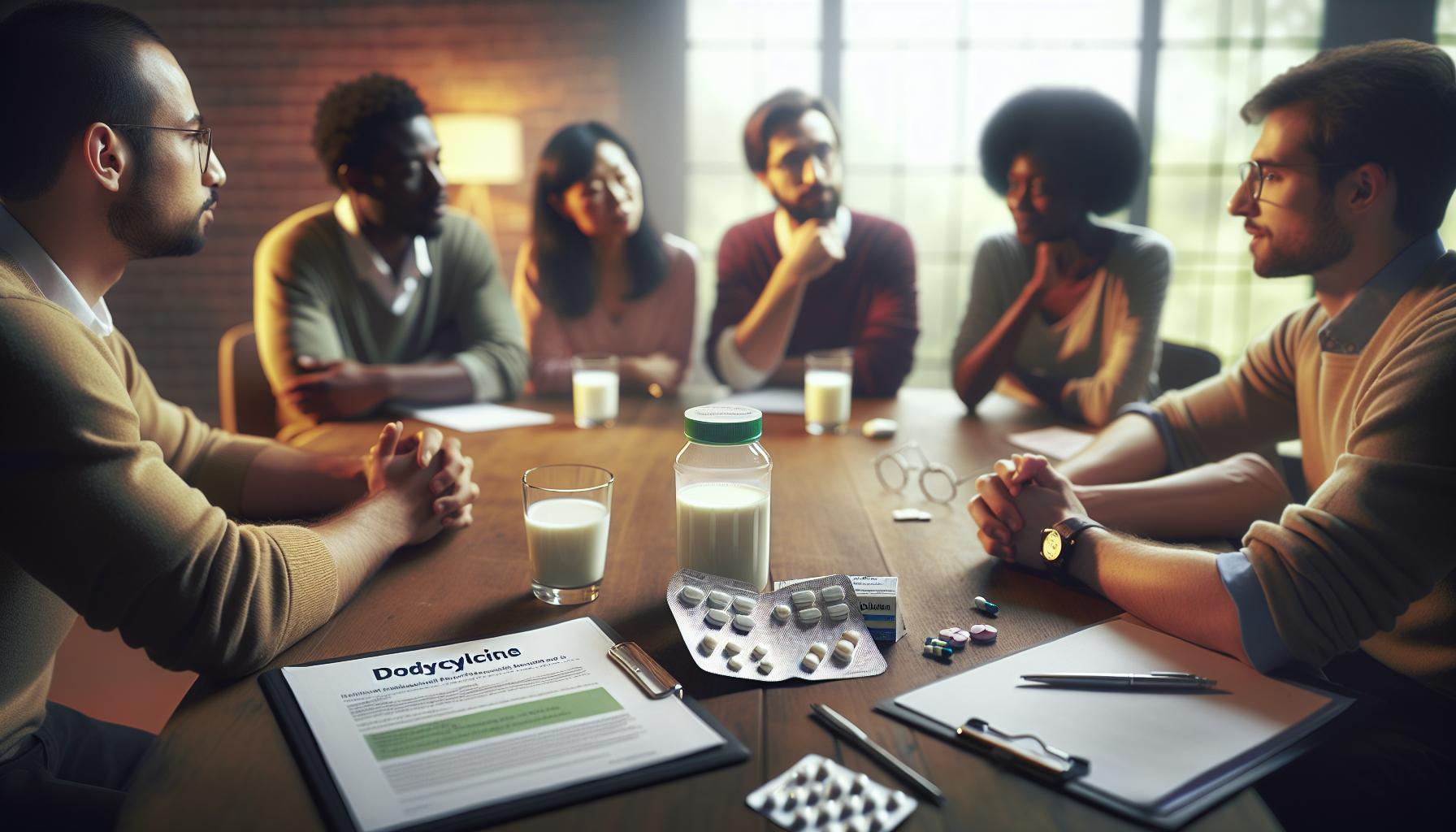 The Interaction Between Doxycycline and Dairy Products