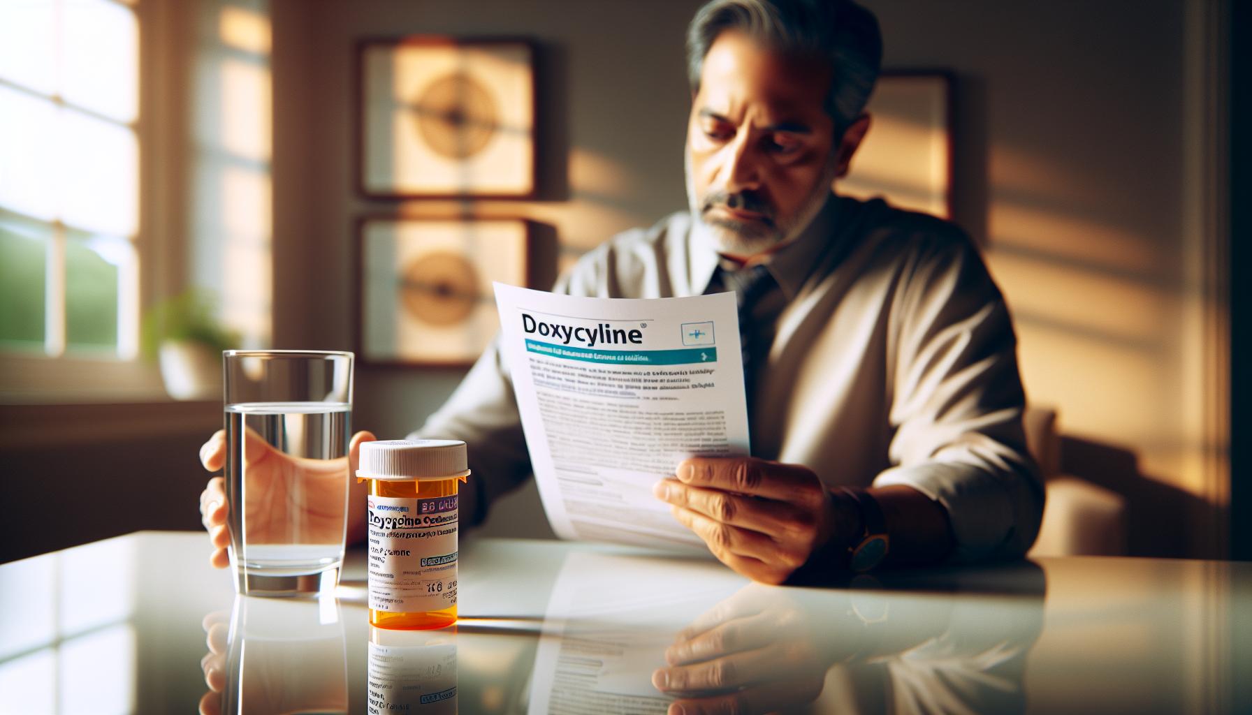 Best Practices for Doxycycline Consumption