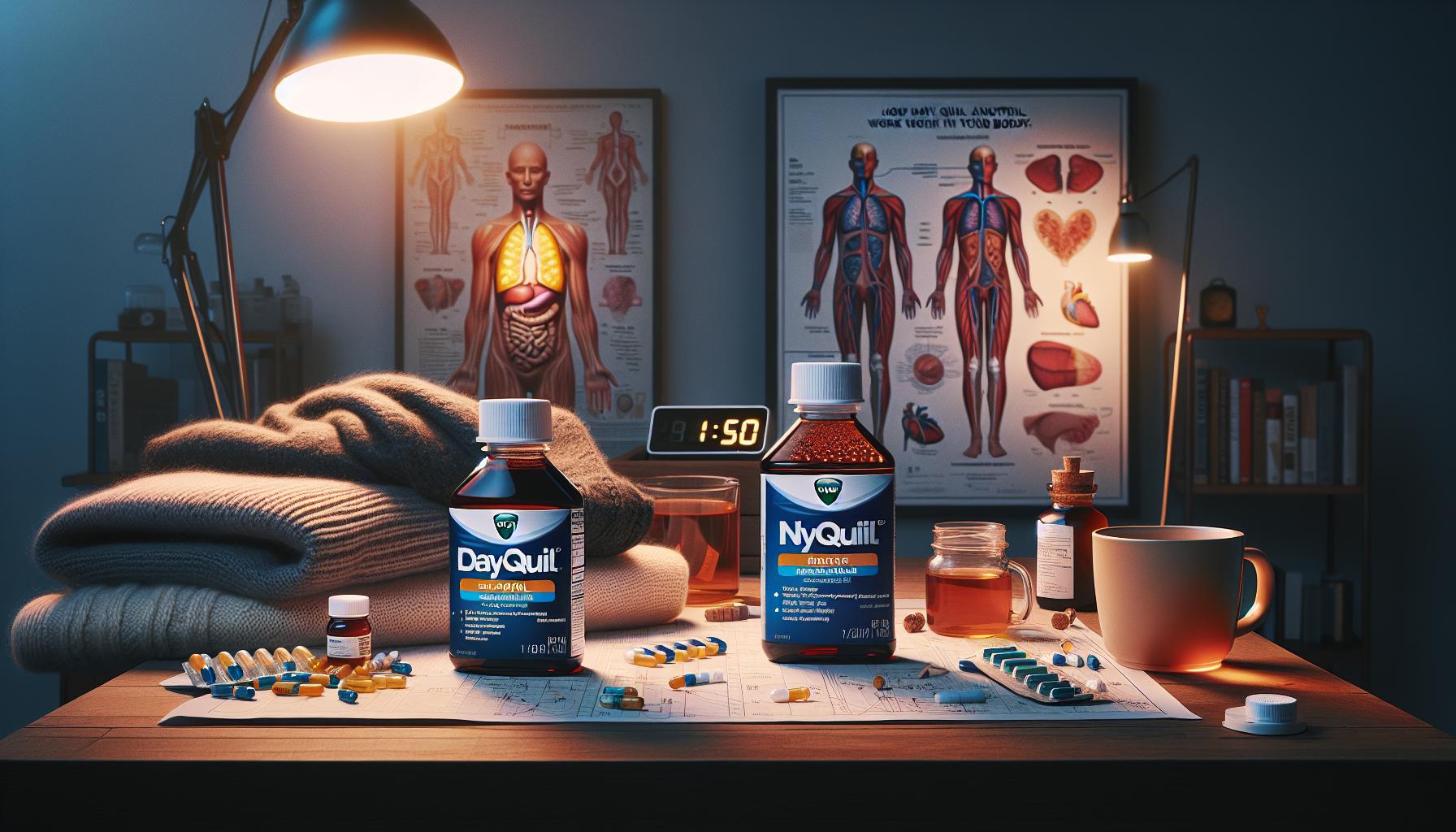 How DayQuil and NyQuil Work in Your Body