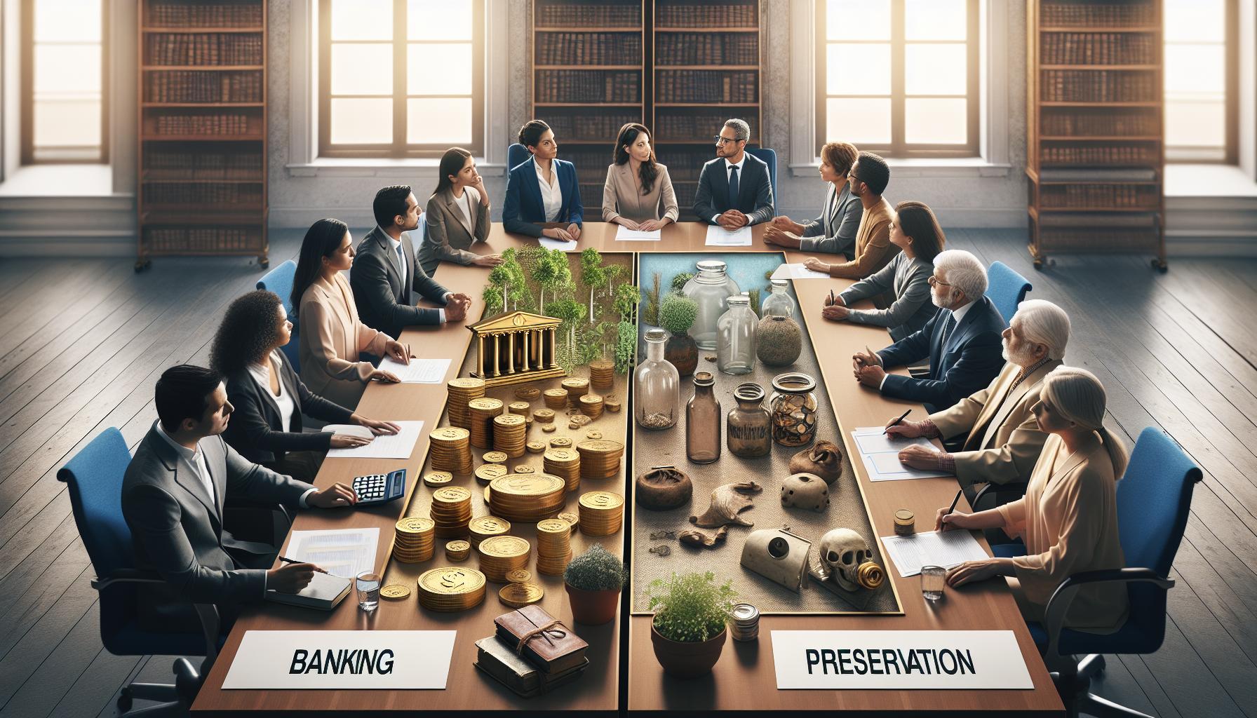 Comparing Costs: Banking vs. Preservation