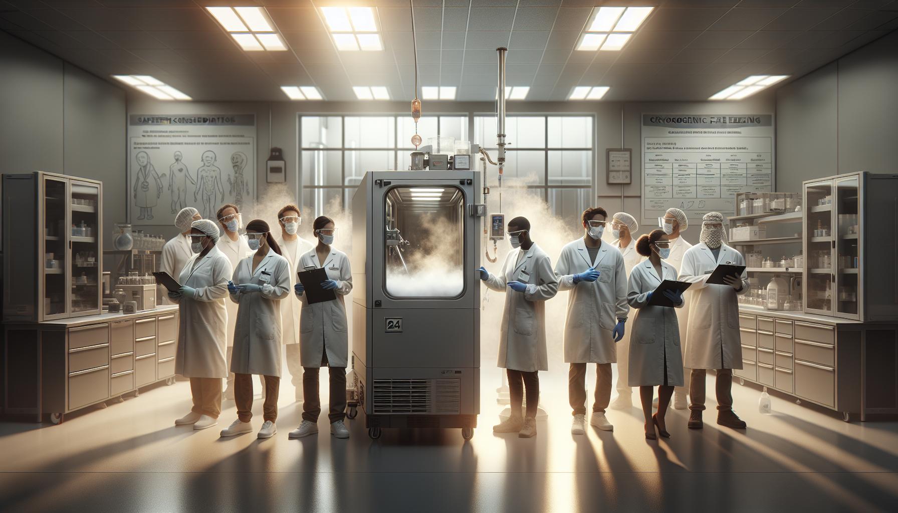 Safety Considerations for Cryogenic Freezing