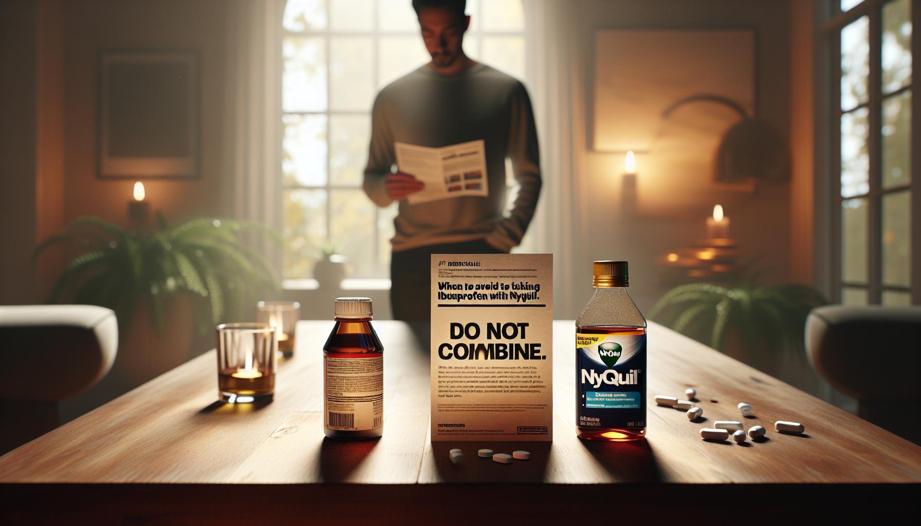 When to Avoid Taking Ibuprofen with NyQuil